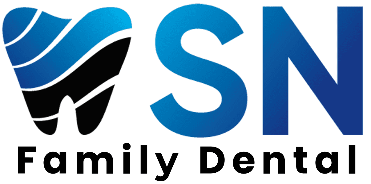 SN family dental logo