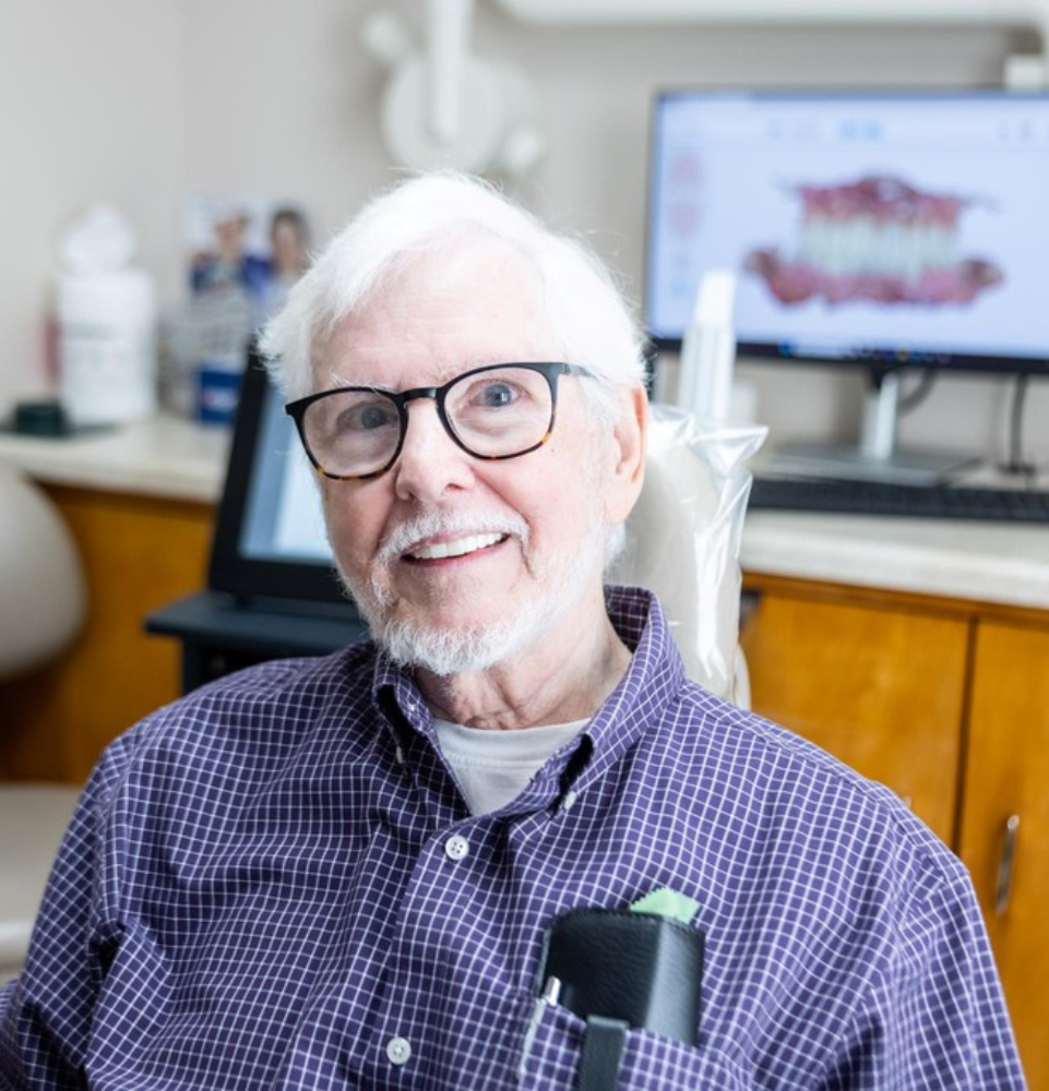 patient smiling